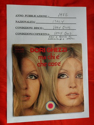 Disco giri dori ghezzi - ,