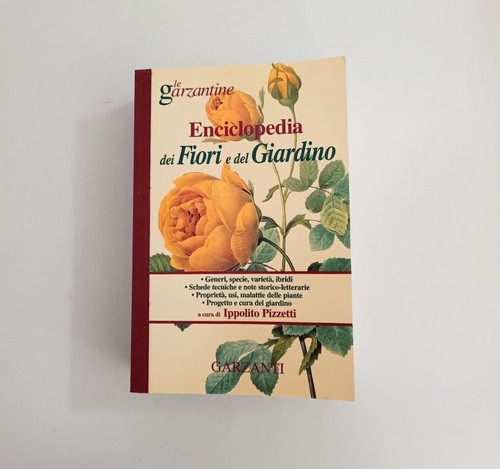 Libro enciclopedia dei - enciclopedia, fiori