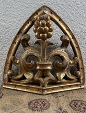 Antico pannello uva floreale