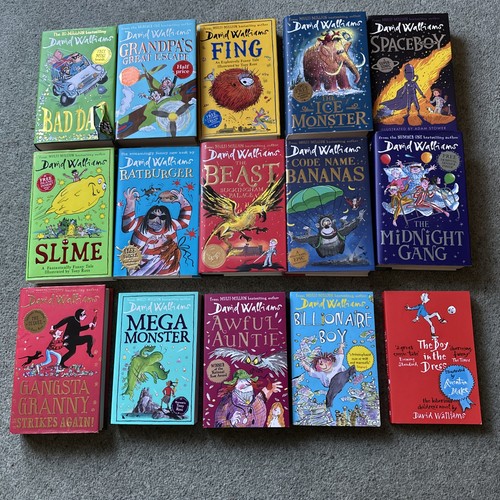 David walliams book bundle - david,