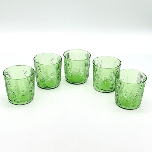 Bicchieri vintage mcm verde - bicchieri,