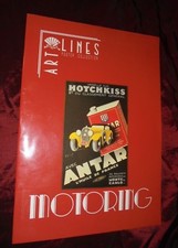 ART LINES POSTER COLLECTION MOTORING VINTAGE ANNI 20/30 DECO AUTOMOBILISMO RARO