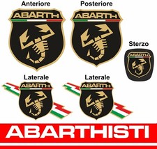 Abarth kit sticker log covers - kit,