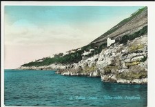 CARTOLINA san felice circeo ville sulla scogliera