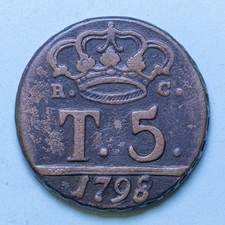 NAPOLI FERDINANDO IV 5 TORNESI