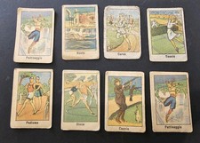 N° 8 Figurine Sportive Anteguerra Vav  Anni 30-40 Rarissime , Molto Belle !!!