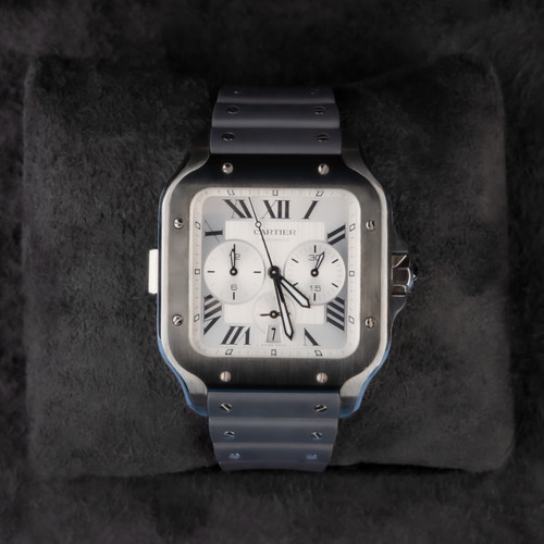 Cartier santos cronografo - cartier,
