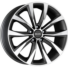 Cerchi in lega MAK WOLF 17" 7J 5x112 ET 40 57.1 GUN METALLIC MIRROR