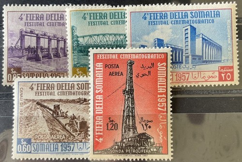 Somalia italiana 1957 331 - somalia, 331-335