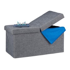 Contenitore pouf portaoggetti