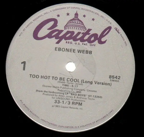 Ebonee webb vinyl singolo - vinyl,