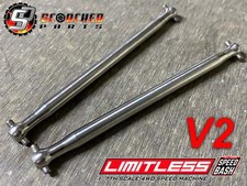 Coppia alberi di trasmissione centrali in titanio - per Arrma Limitless V2