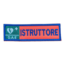 Patch ricamo toppa istruttore - ricamo,