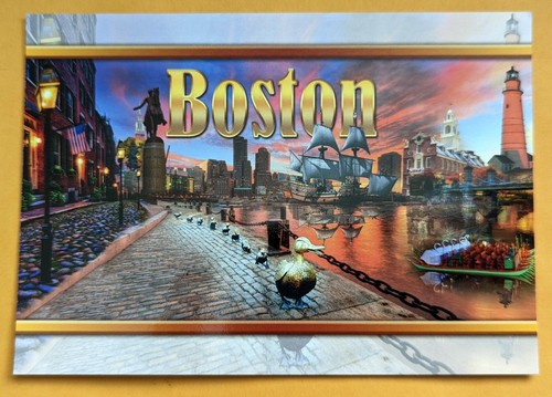 Cartolina boston - cartolina, ma: