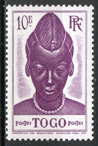 Togo francese 1941 - ,, 10fr