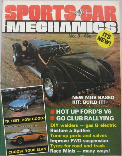 Sports car magazine - sports, 1982