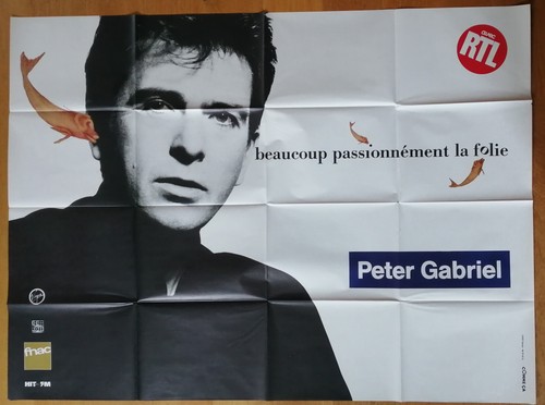 Peter gabriel affiche - peter, concert