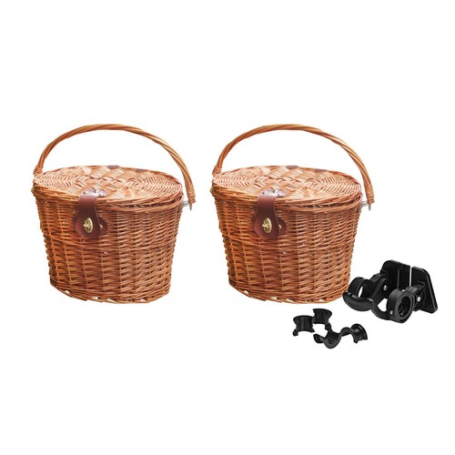 Cestino per bici - in, vimini