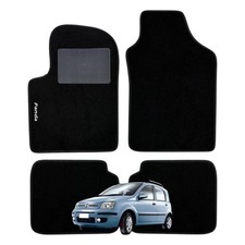 Set Tappeti Moquette Adatti per FIAT Panda 2 serie 2003-2011 - (senza Attacchi)
