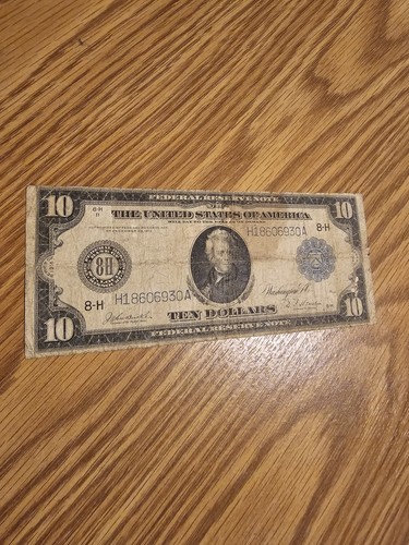 Banconota dollari jackson - 10,