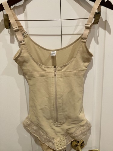 Body modellante cintura beige