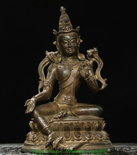 Statua buddha tara verde - buddha,
