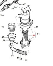 Filtro aria ORIGINALE DONALDSON macchina operatrice GIANNI FERRARI motore KUBOTA