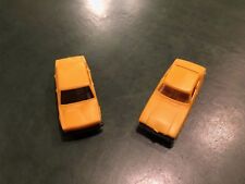 MODELLINO PER TRENO LIMA ITALY VAGONI TRASPORTO AUTO n°2 Auto Fiat Camaro Ameri.