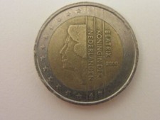 MONETA DA 2 EURO BEATRIX