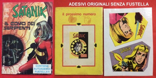 Satanik 159 corno - satanik, prima