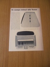 1971 VOXSON TELEVISORE MODELLO