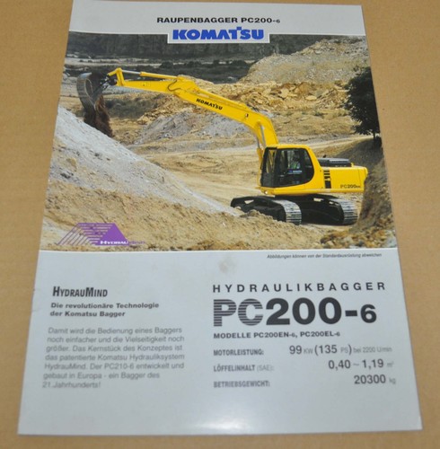 Komatsu pc200 escavatore - komatsu,