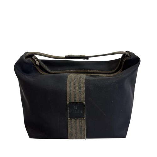 Fendi vanity bag pequin stripe - vanity,