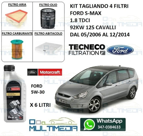 Kit tagliando filtri olio - kit,