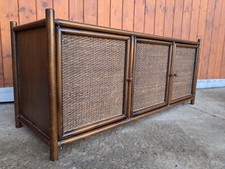 Credenza bassa vintage bambù