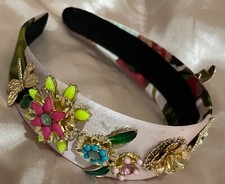 Cerchietto gioiello rosa