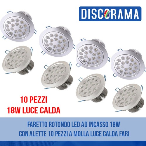 Faretto rotondo led - rotondo,