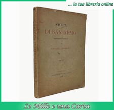 libro antico STORIA DI SAN