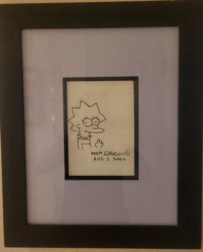 Schizzo lisa simpson waving - schizzo,