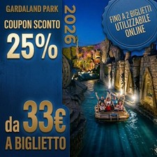 Gardaland Coupon Buono Sconto