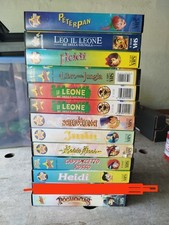 Lotto 12  Vhs Stardust peter pan heidi ivanhoe pocahontas robin hood il leone