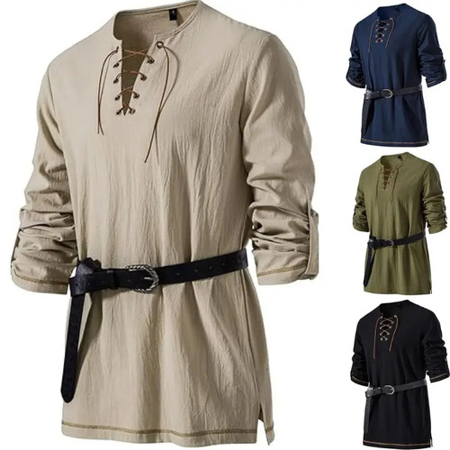 Camicia tunica uomo medievale