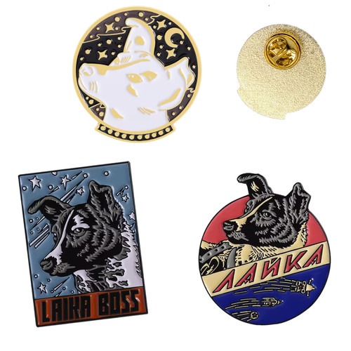 Rocket dog pin badge laiki - rocket,