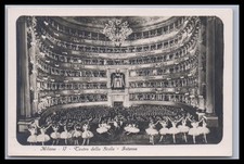 Cartolina Milano Milano / Teatro della Scala / Interno - Italia
