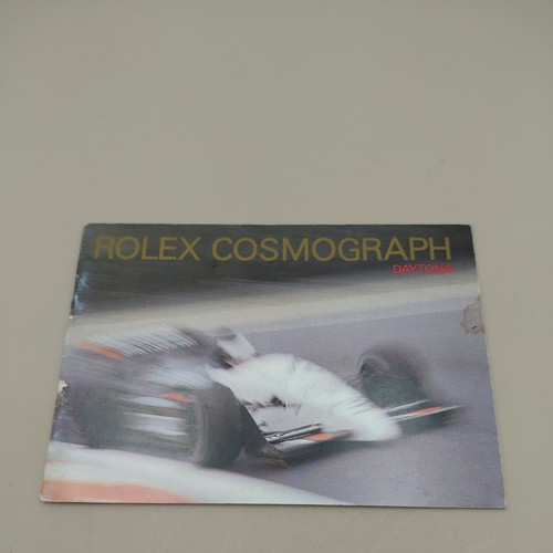 Rolex daytona libretto 1991