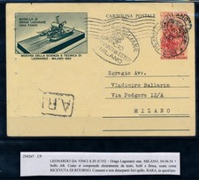 1953 ITALIA CARTOLINA POSTALE