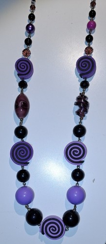 Collana bigiotteria perle - collana, moda