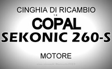 Cinghia ricambio motore - di,