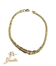 Bracciale in ORO GIALLO 19 CM