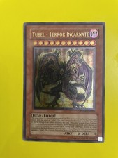 YU GI OH CARTA YUBEL TERROR INCARNATE ULTIMATE PTDN-EN007 RARISSIMA
